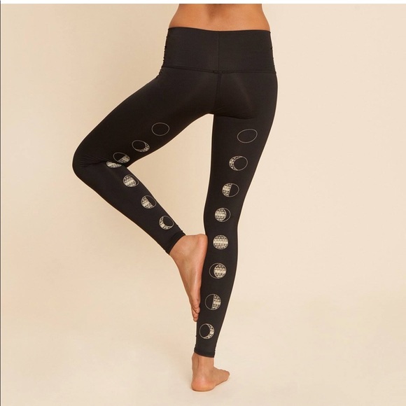 moon phase yoga pants